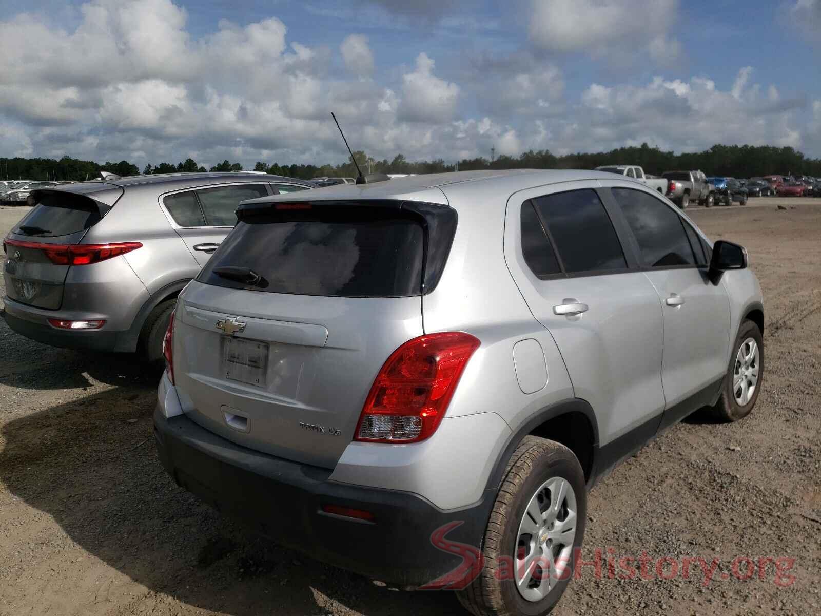 KL7CJKSB0GB570404 2016 CHEVROLET TRAX