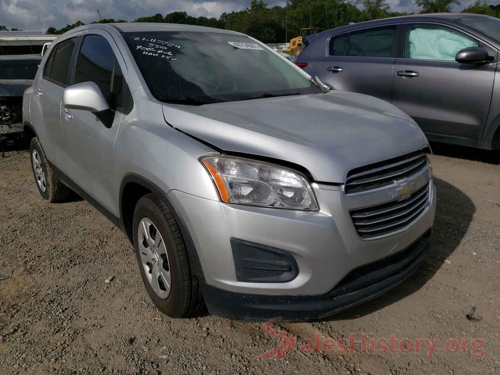 KL7CJKSB0GB570404 2016 CHEVROLET TRAX