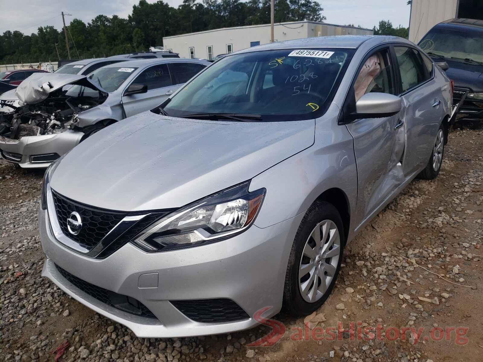 3N1AB7AP8KY451028 2019 NISSAN SENTRA