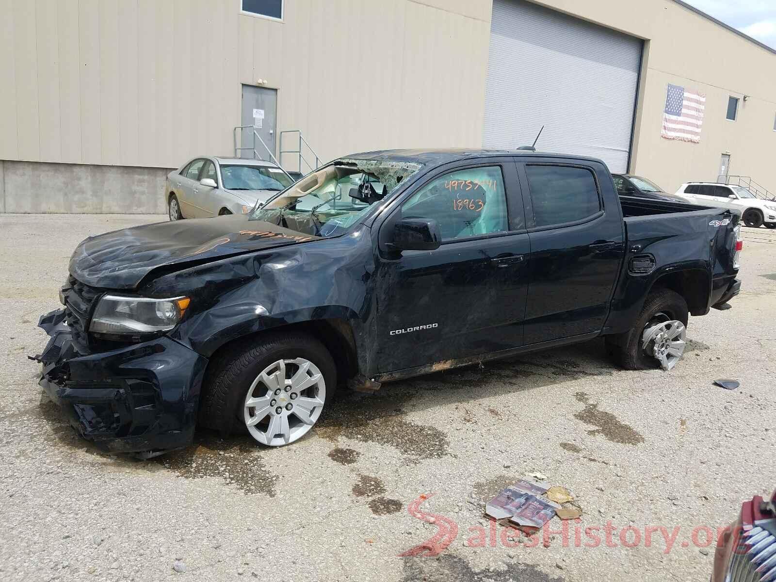 1GCGTCEN6M1145345 2021 CHEVROLET COLORADO