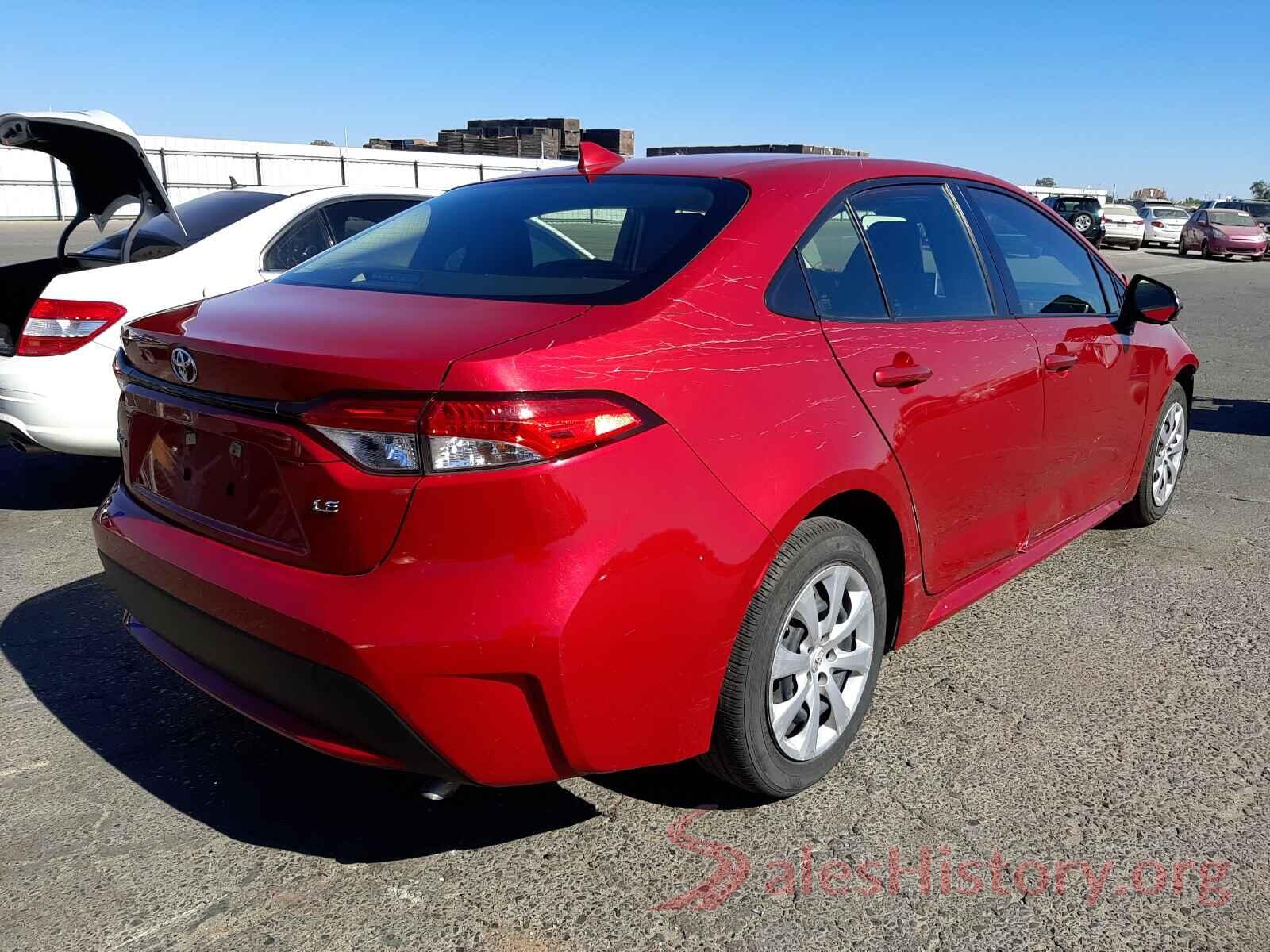 JTDEPRAE0LJ038598 2020 TOYOTA COROLLA