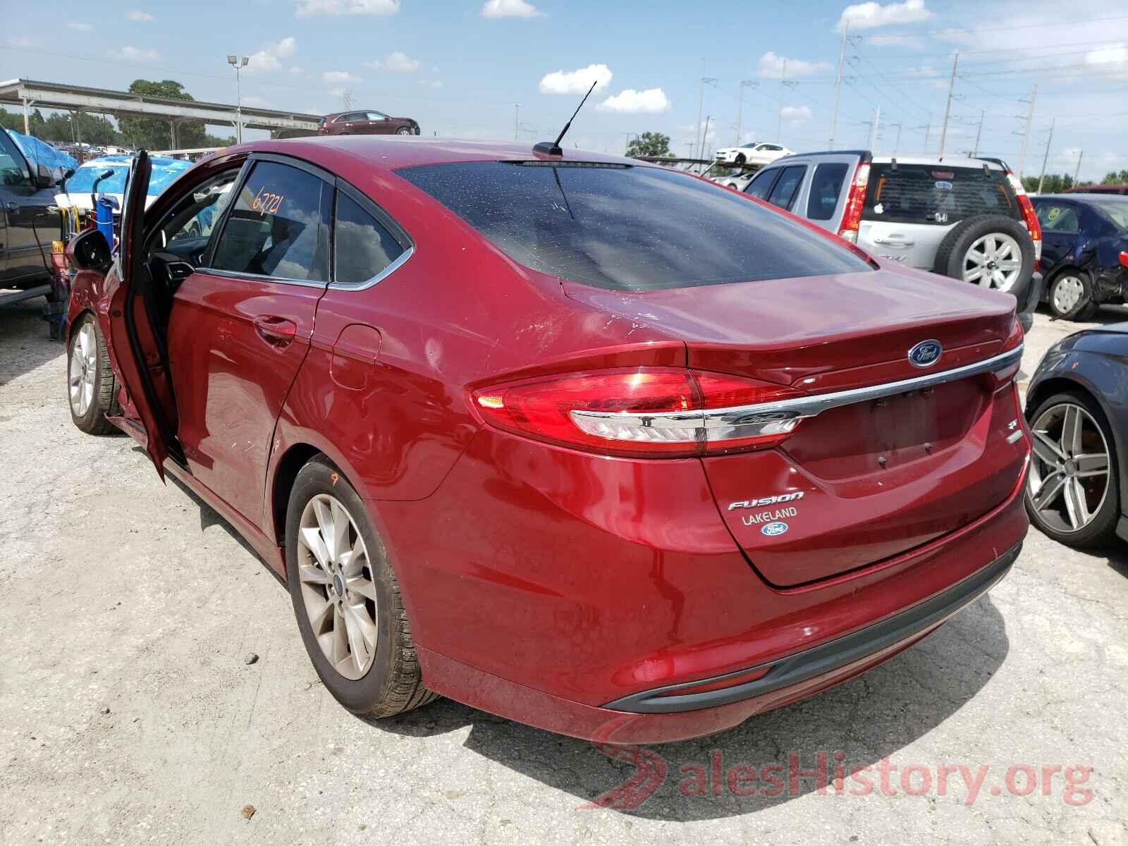 3FA6P0HD7HR262516 2017 FORD FUSION