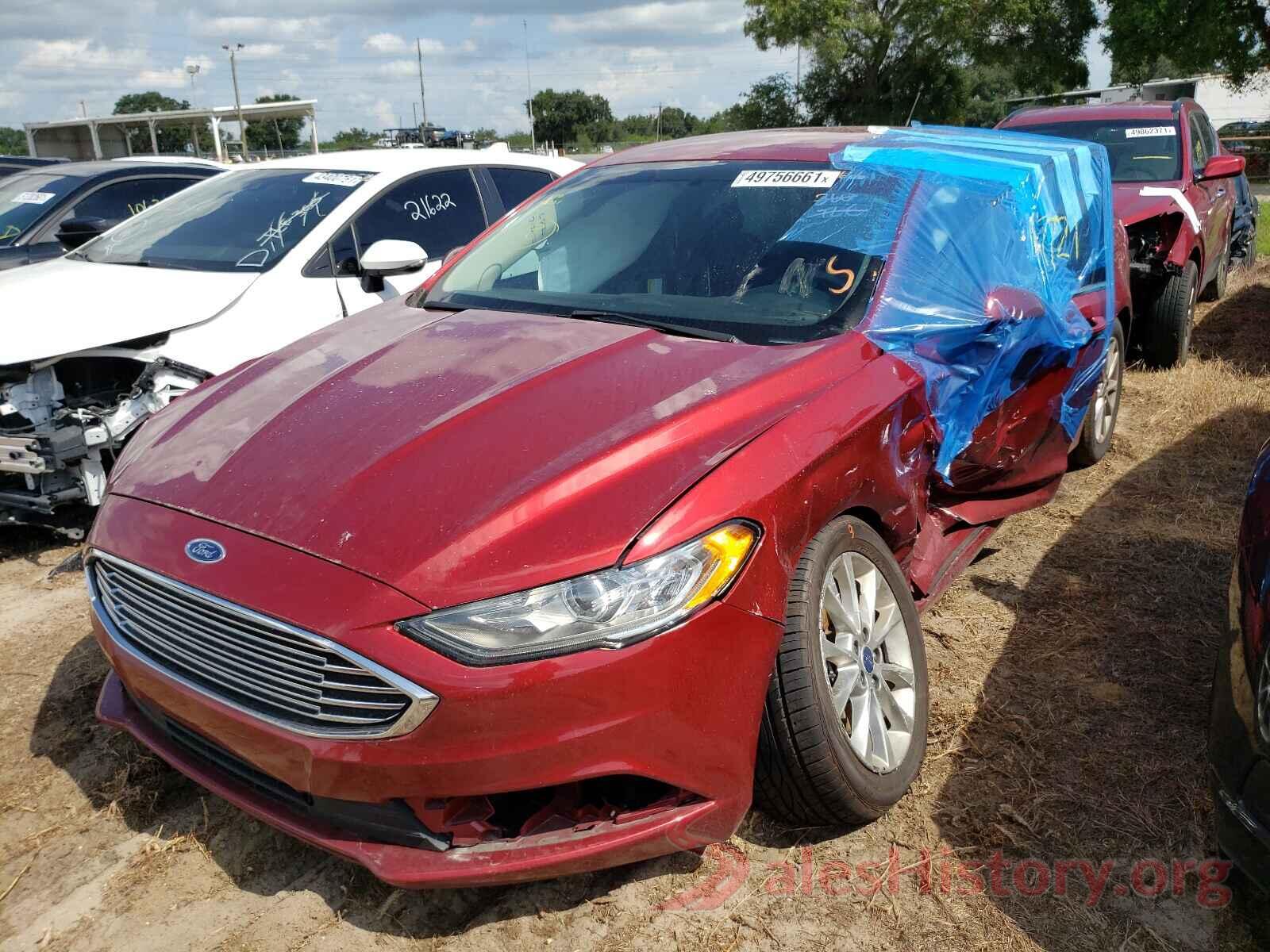 3FA6P0HD7HR262516 2017 FORD FUSION