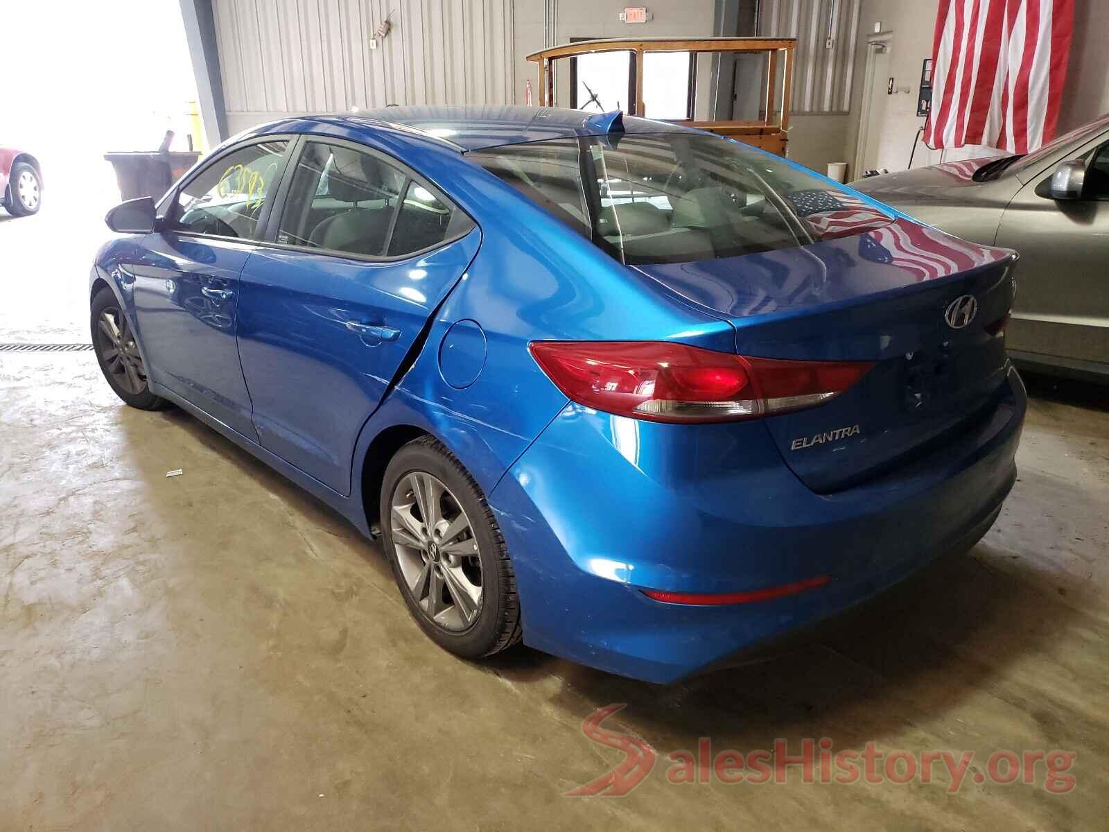 5NPD84LF6JH258917 2018 HYUNDAI ELANTRA