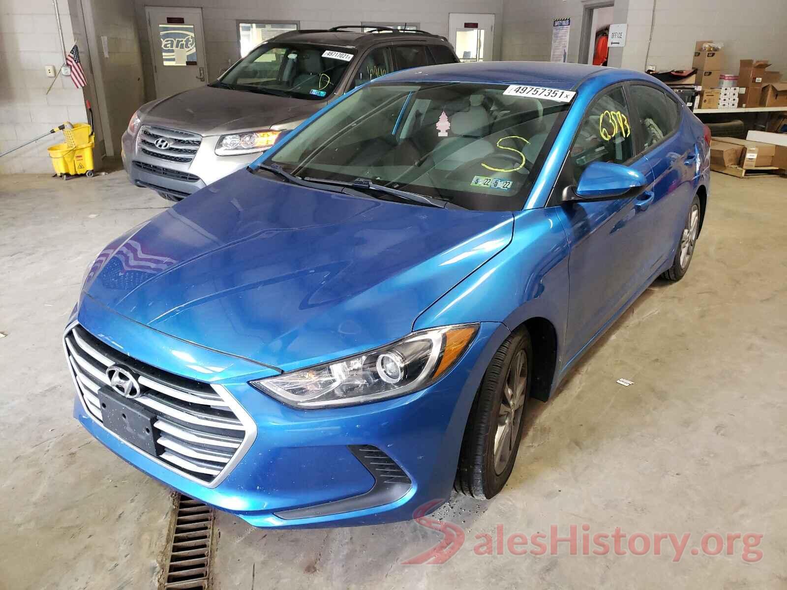 5NPD84LF6JH258917 2018 HYUNDAI ELANTRA