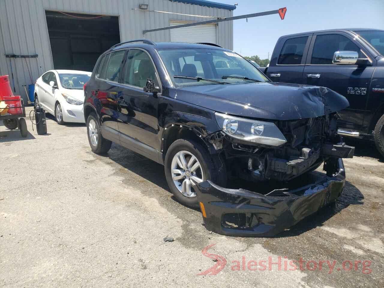 WVGBV7AX1HK034409 2017 VOLKSWAGEN TIGUAN