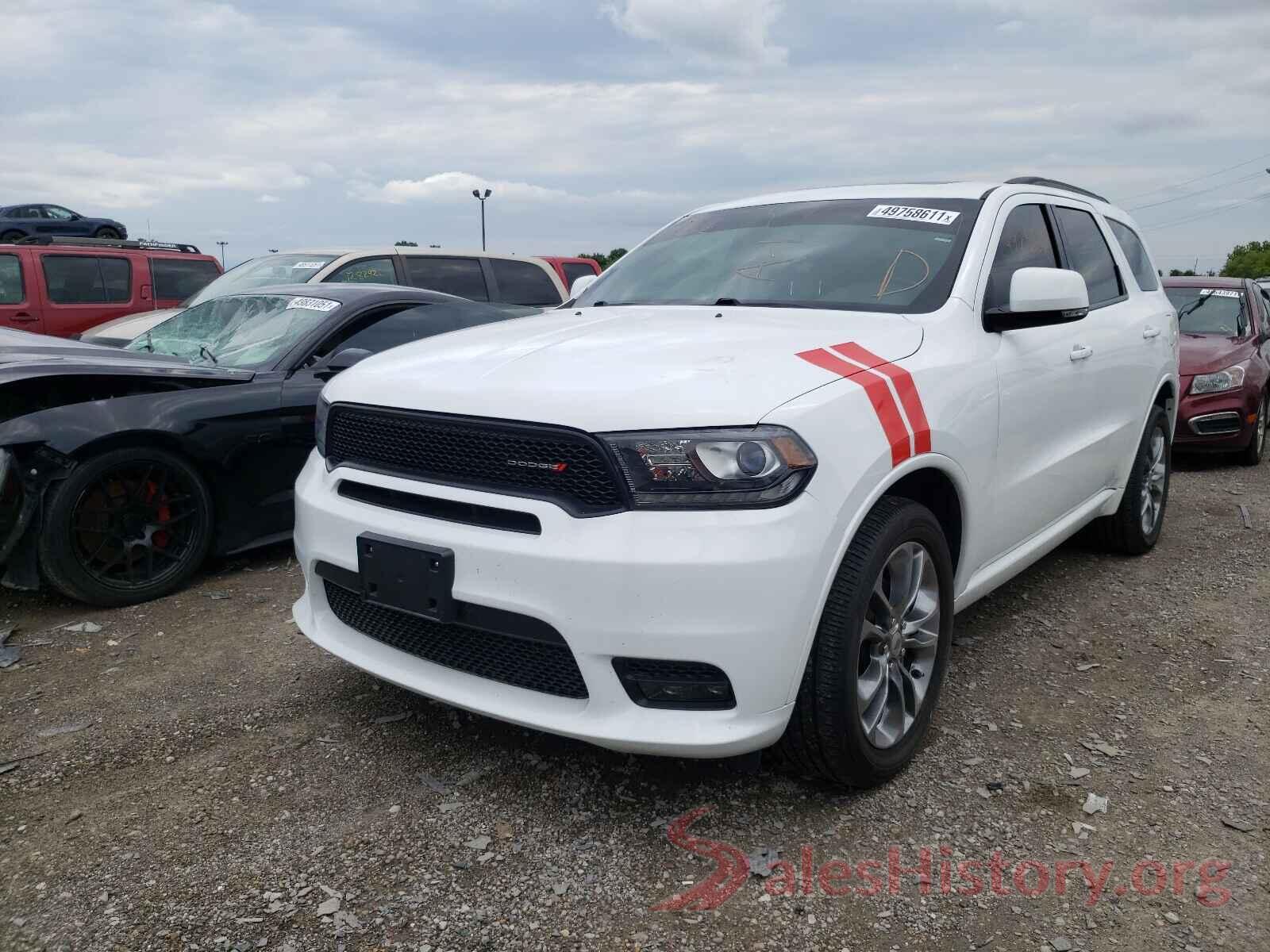 1C4RDJDG7KC780038 2019 DODGE DURANGO