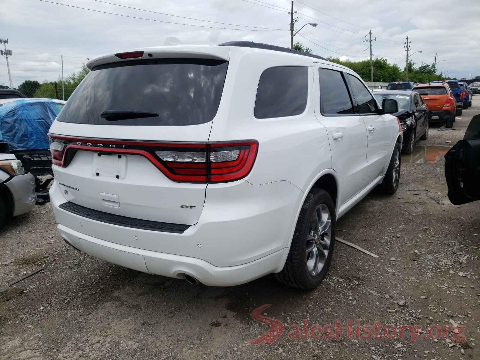 1C4RDJDG7KC780038 2019 DODGE DURANGO