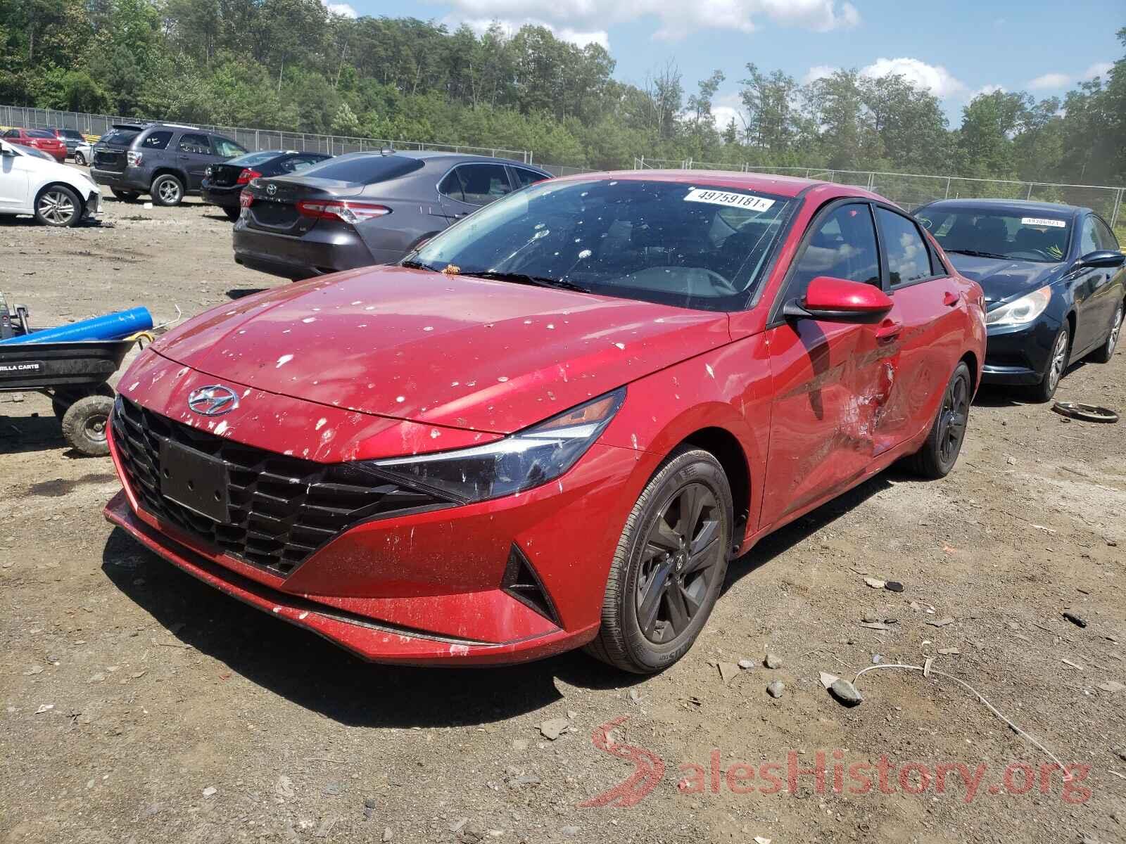 5NPLM4AG4MH000547 2021 HYUNDAI ELANTRA