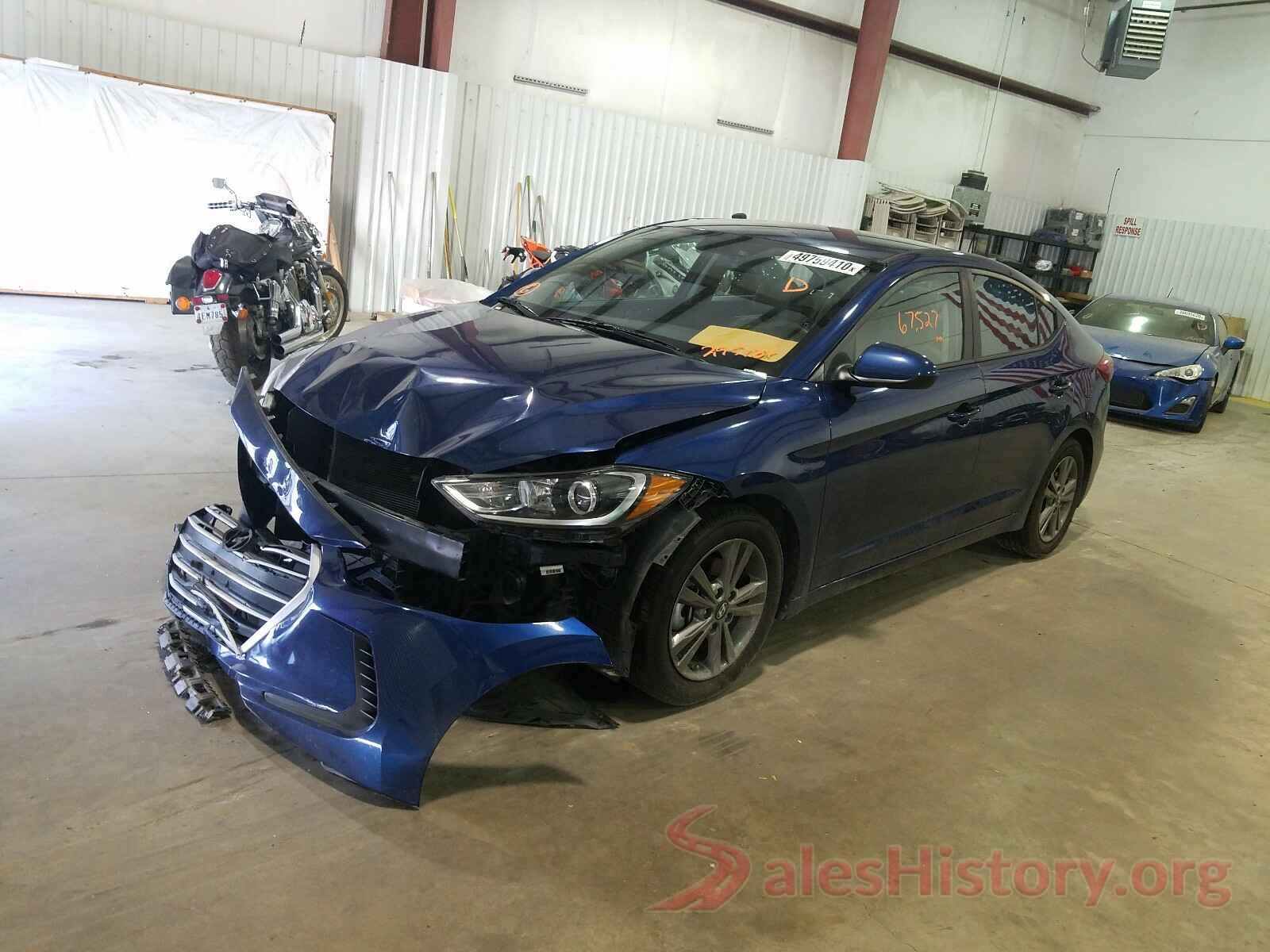 5NPD84LF3JH295181 2018 HYUNDAI ELANTRA