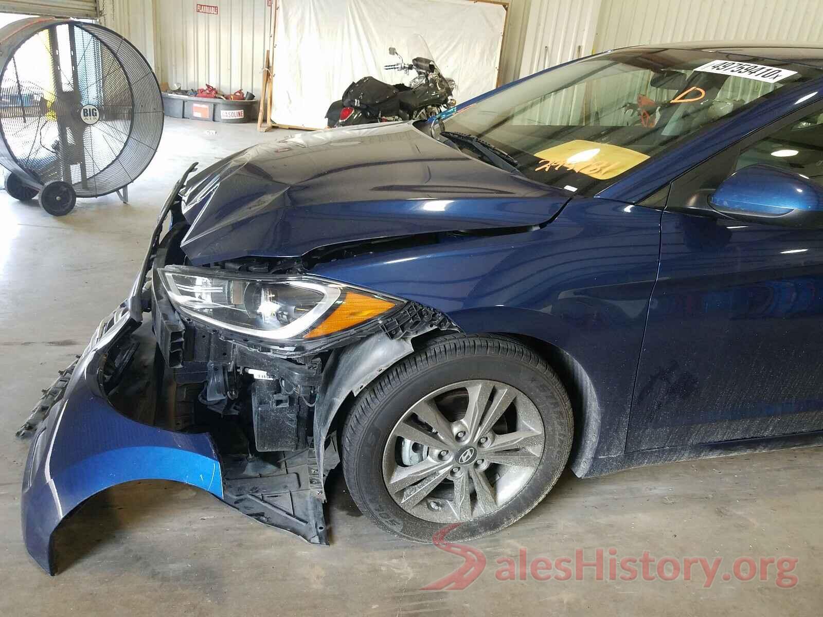 5NPD84LF3JH295181 2018 HYUNDAI ELANTRA