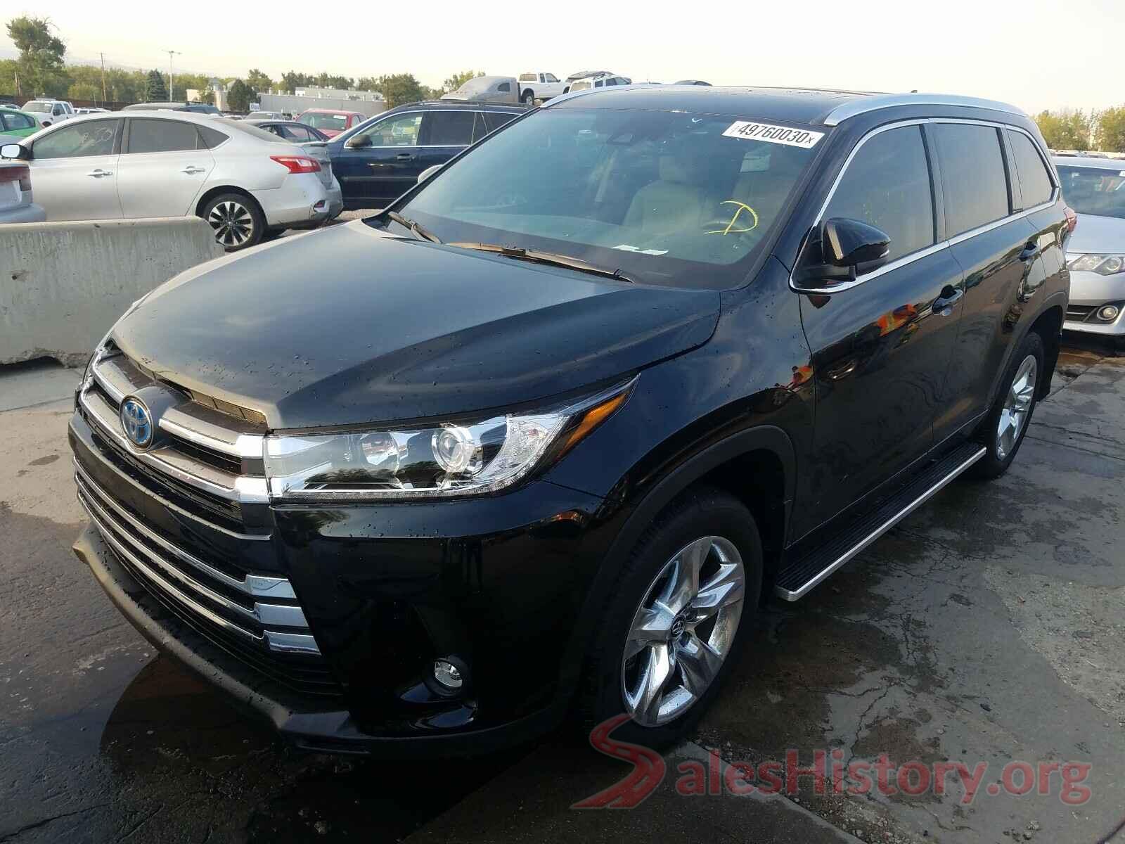 5TDDGRFH6KS053350 2019 TOYOTA HIGHLANDER