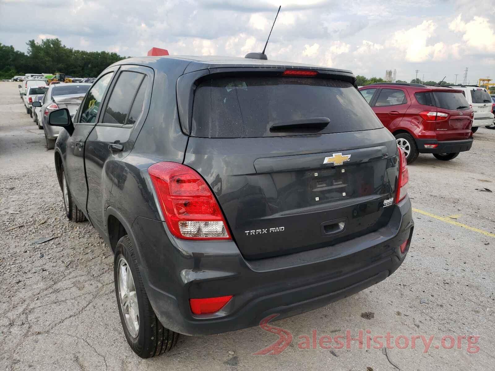 3GNCJNSB2LL243961 2020 CHEVROLET TRAX