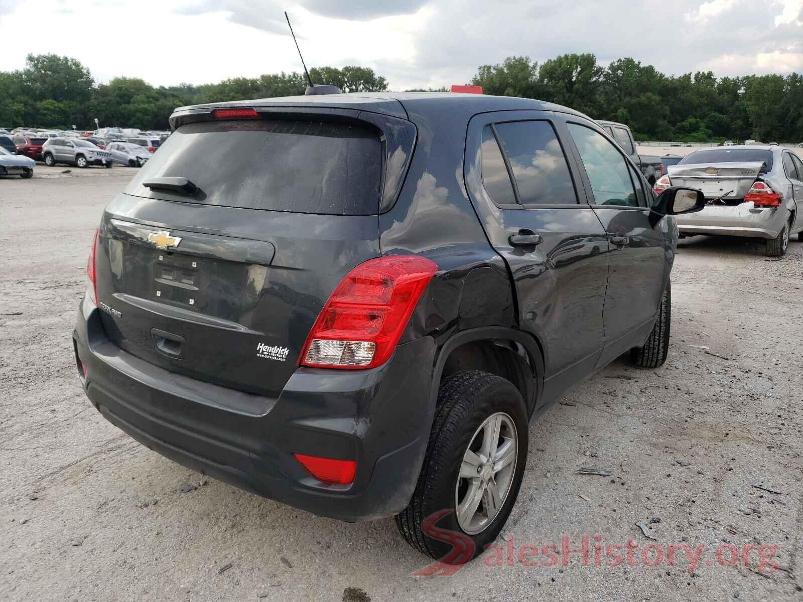 3GNCJNSB2LL243961 2020 CHEVROLET TRAX