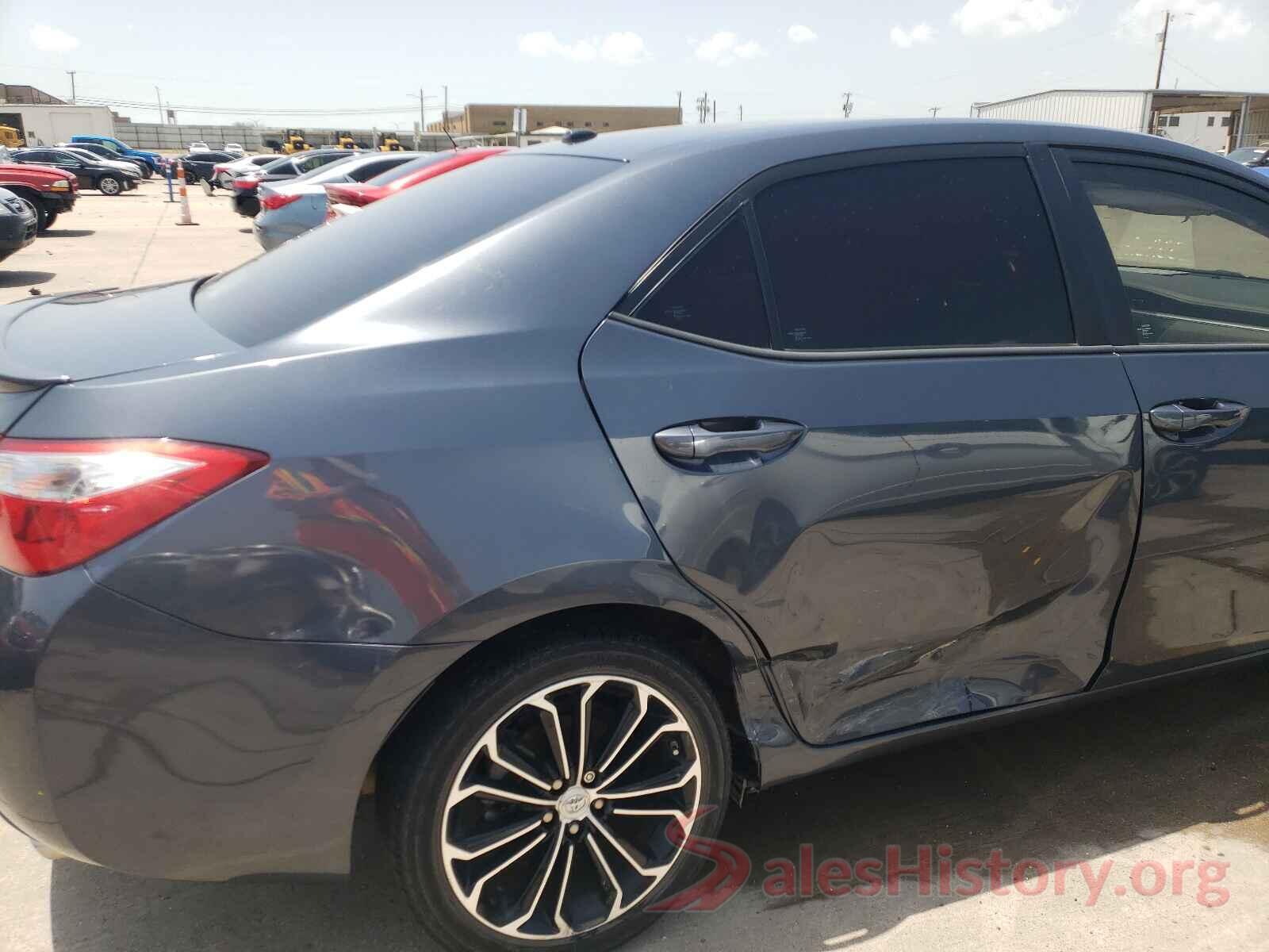 5YFBURHE0GP562952 2016 TOYOTA COROLLA