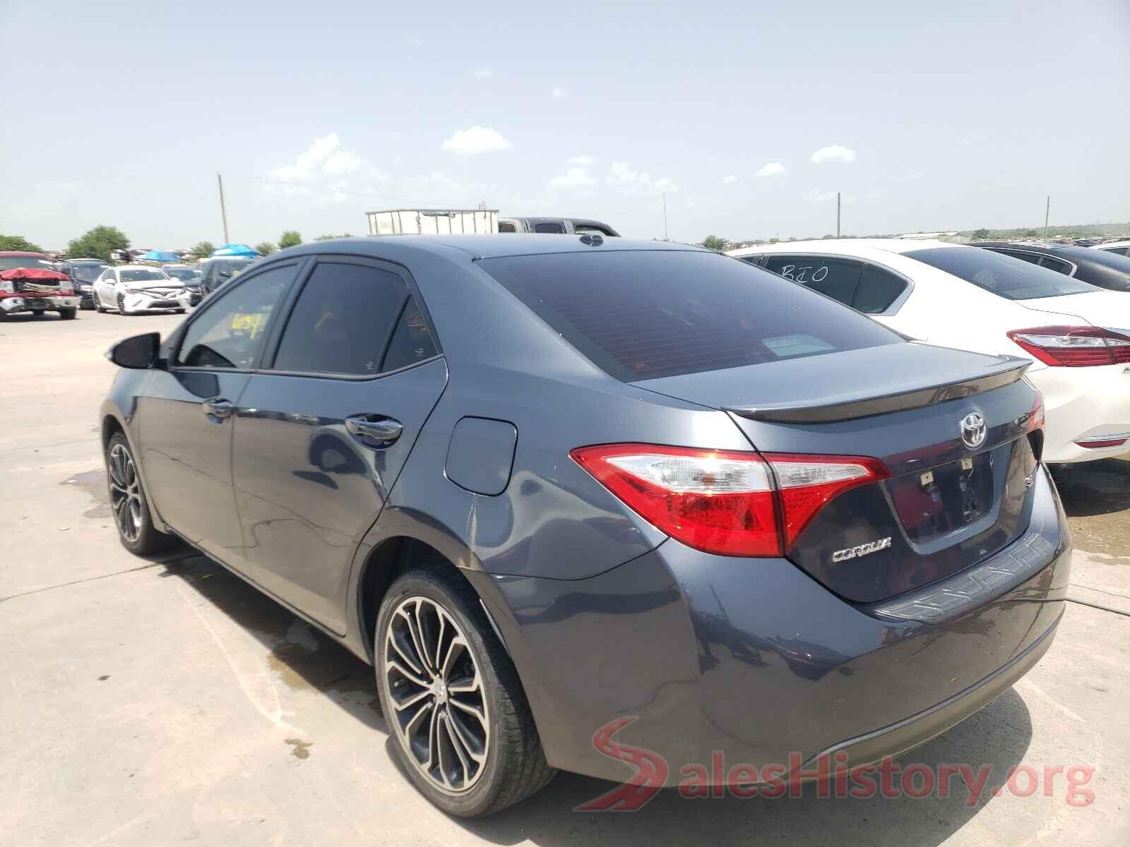 5YFBURHE0GP562952 2016 TOYOTA COROLLA