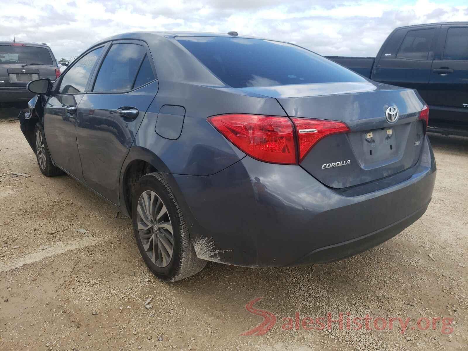 5YFBURHE1HP607477 2017 TOYOTA COROLLA