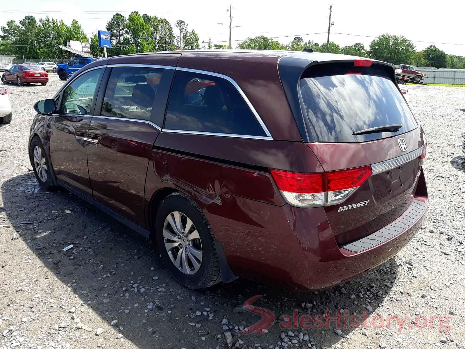 5FNRL5H35GB151261 2016 HONDA ODYSSEY