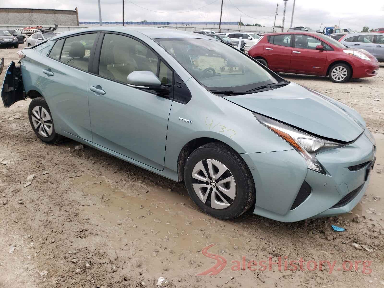 JTDKBRFU2J3068897 2018 TOYOTA PRIUS