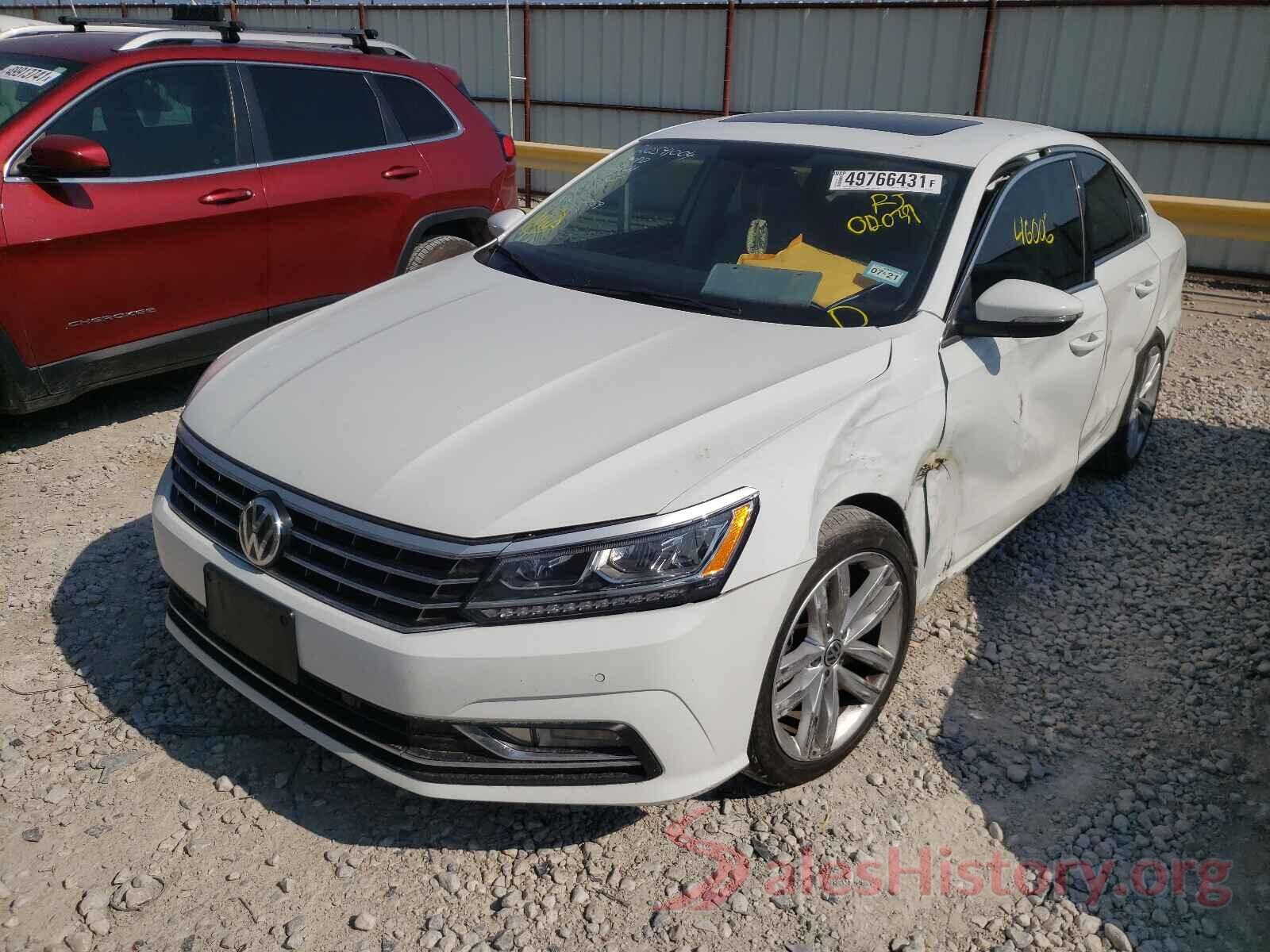 1VWBA7A32JC012039 2018 VOLKSWAGEN PASSAT