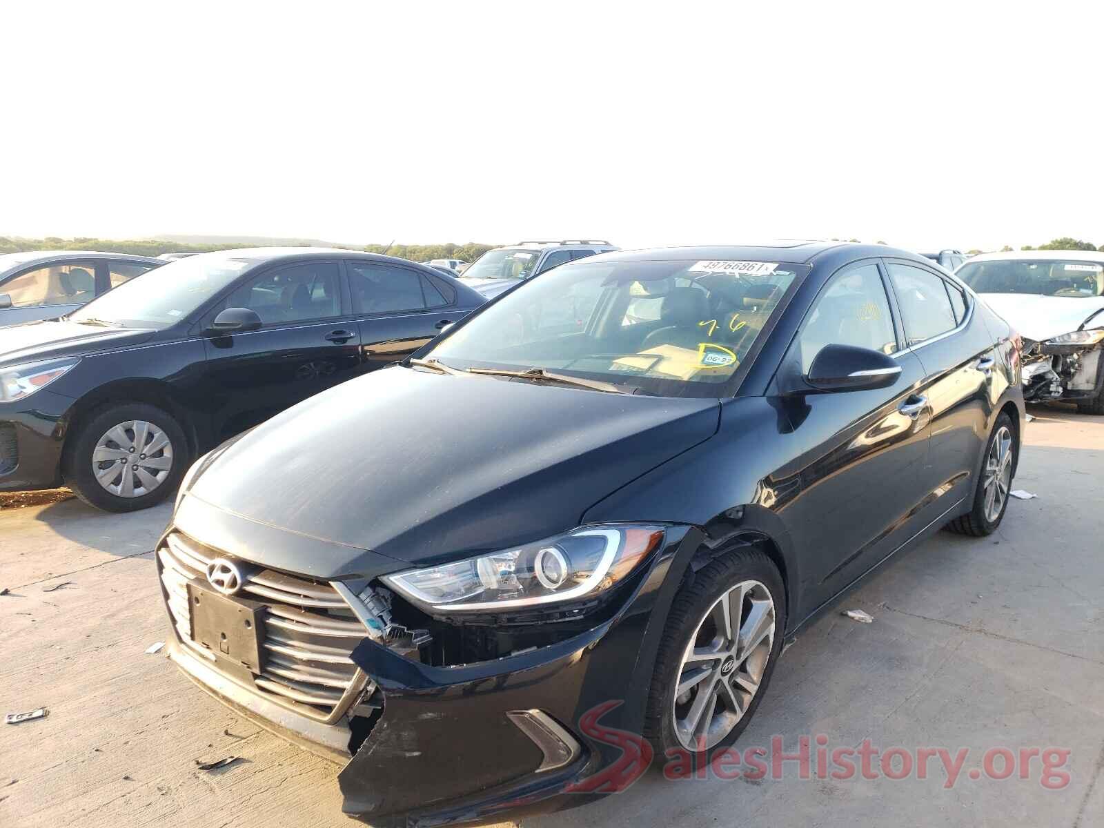 5NPD84LF2HH038457 2017 HYUNDAI ELANTRA