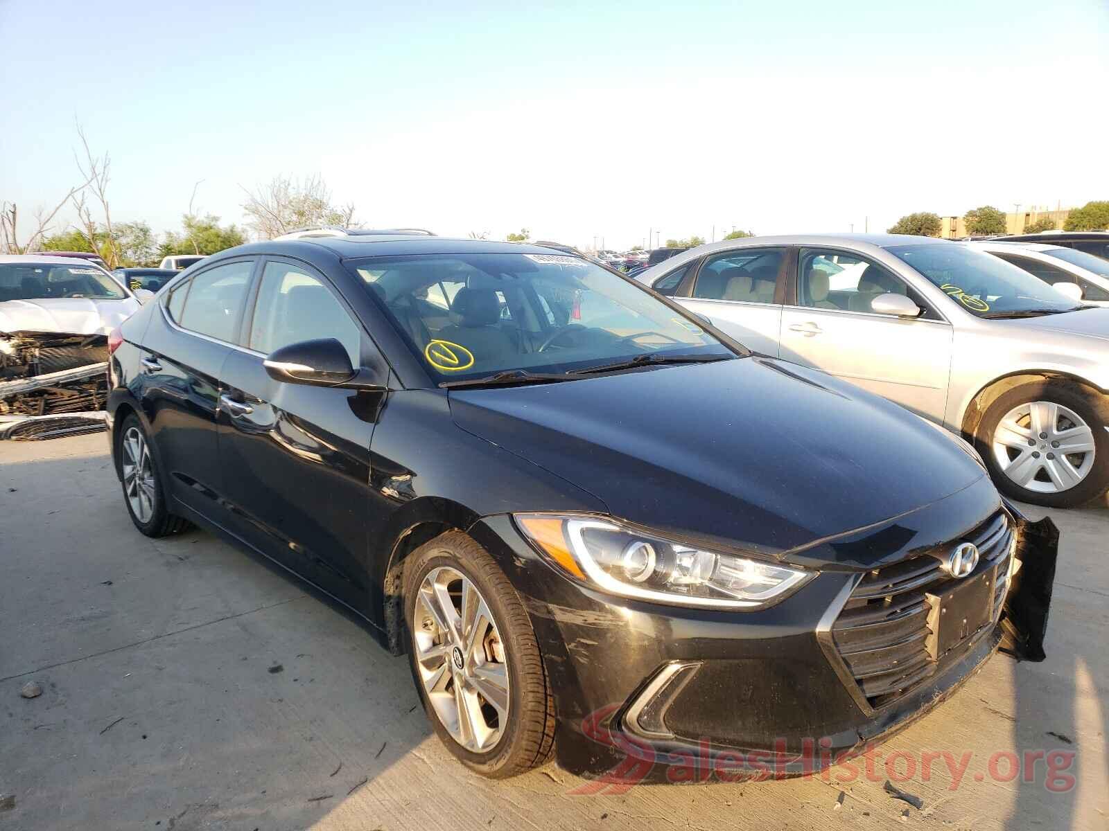 5NPD84LF2HH038457 2017 HYUNDAI ELANTRA