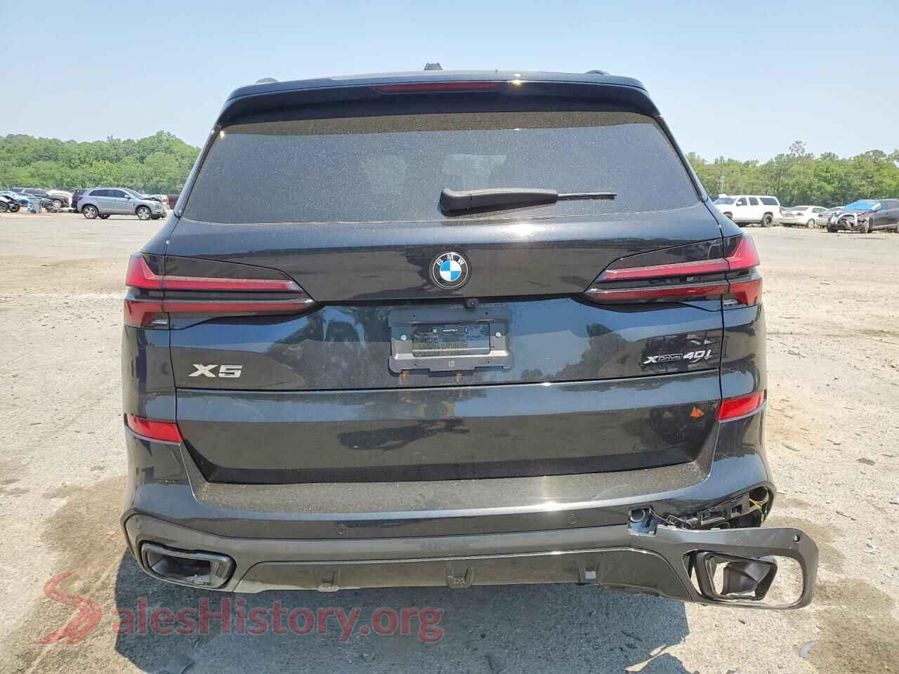 2026 BMW X5 VIN 5UX23EU02T9082707, left side view