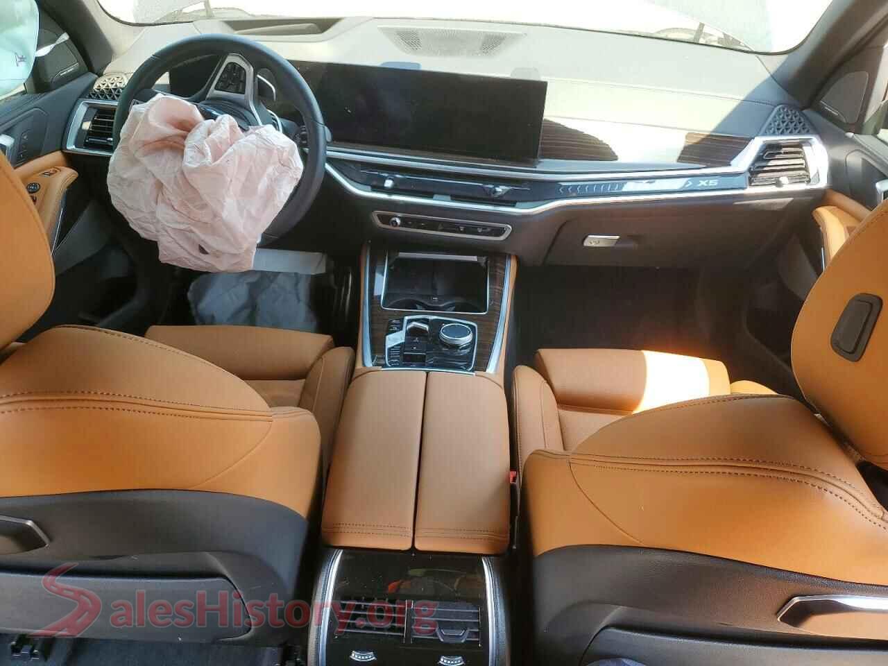 2026 BMW X5 VIN 5UX23EU02T9082707, interior dashboard