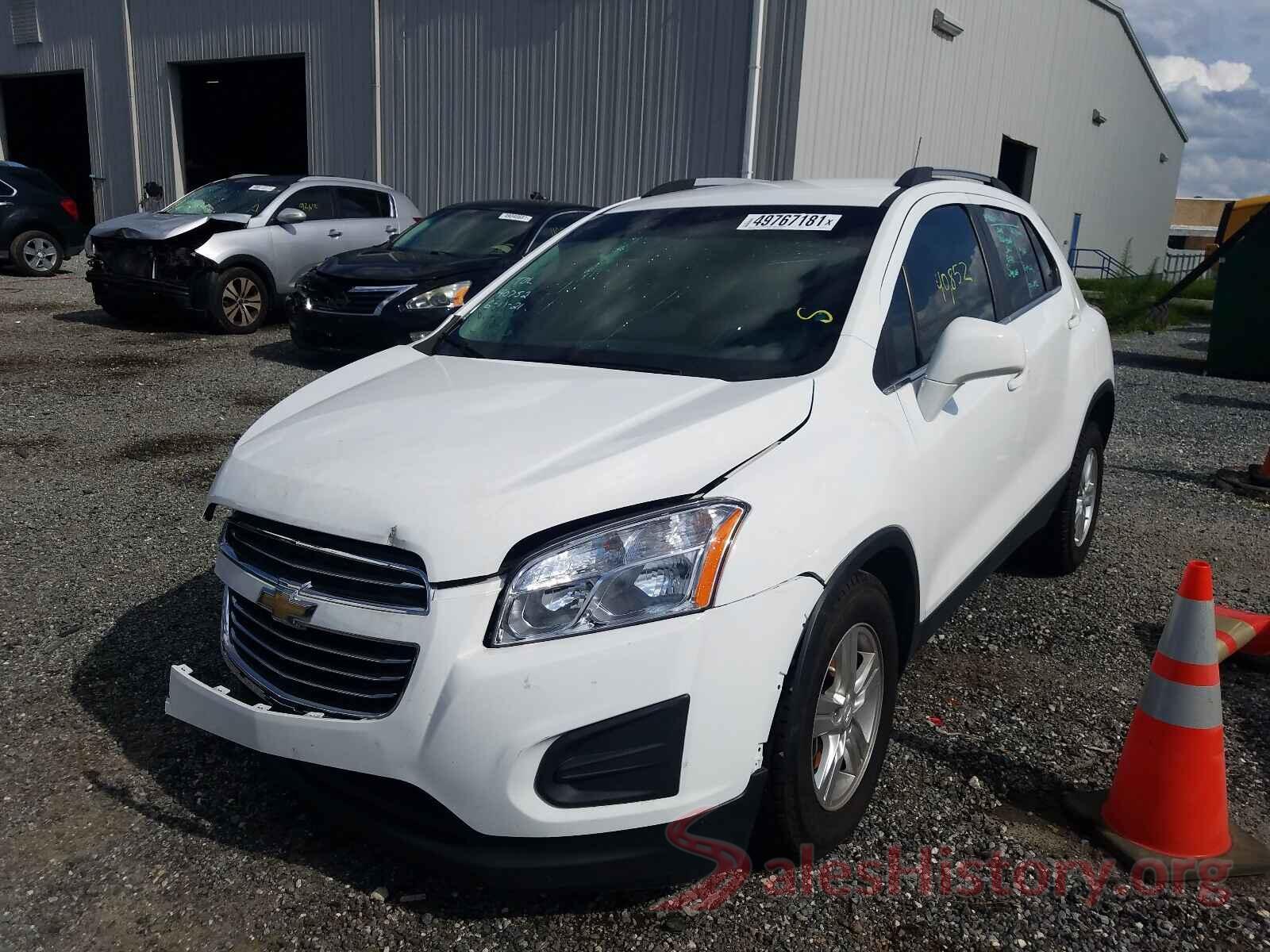 KL7CJLSB2GB757536 2016 CHEVROLET TRAX