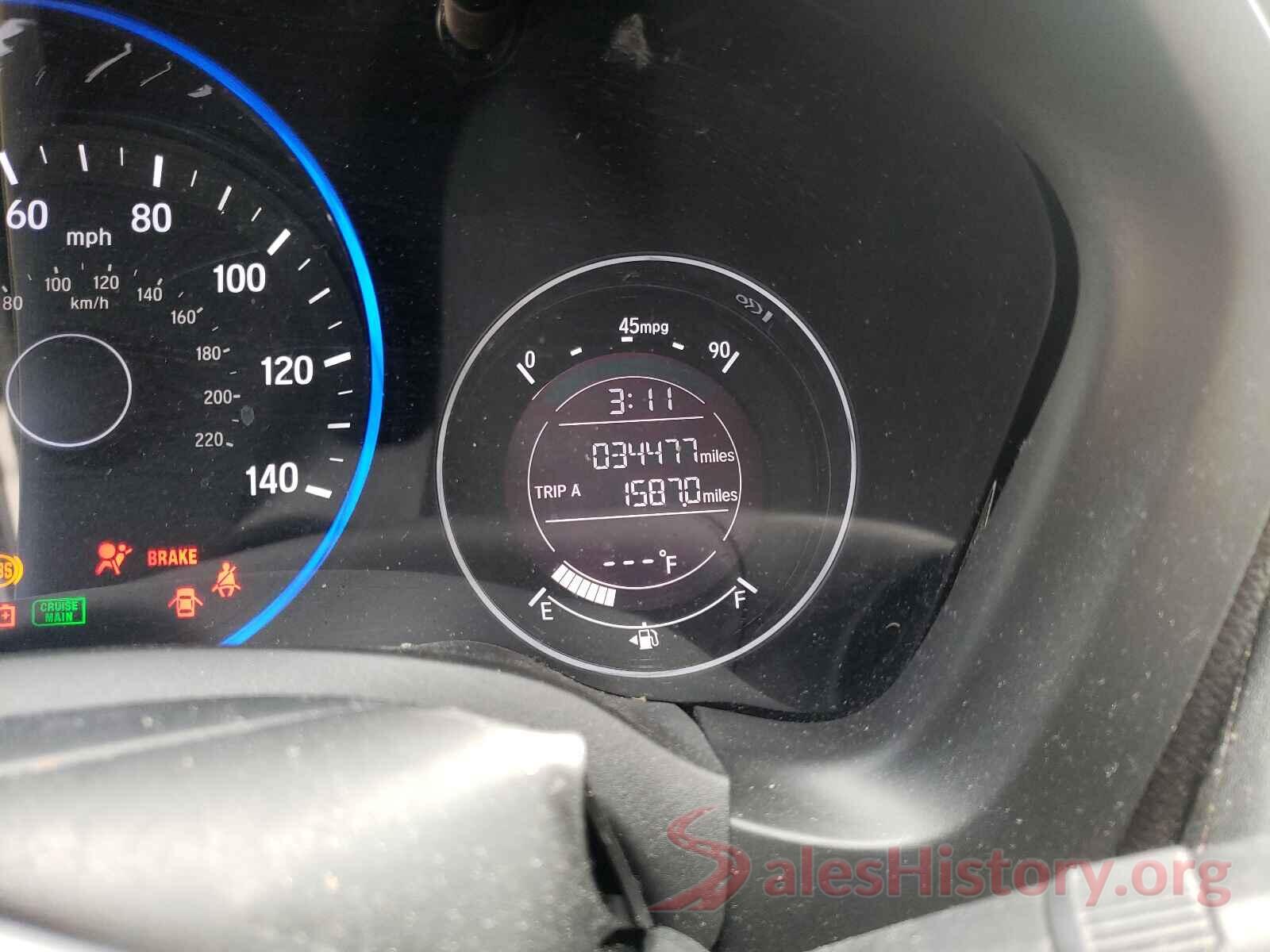 3CZRU6H58HM701001 2017 HONDA HR-V