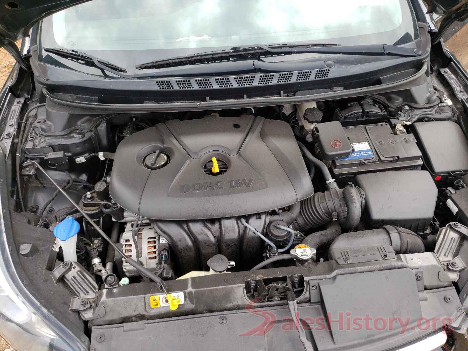 5NPDH4AE8GH734703 2016 HYUNDAI ELANTRA