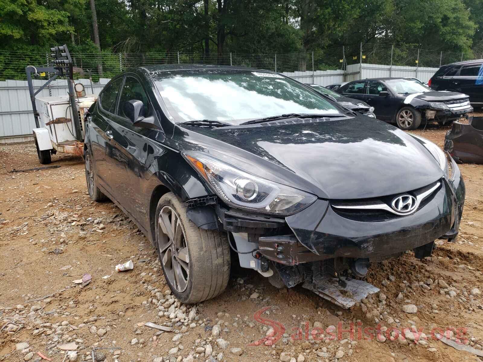 5NPDH4AE8GH734703 2016 HYUNDAI ELANTRA