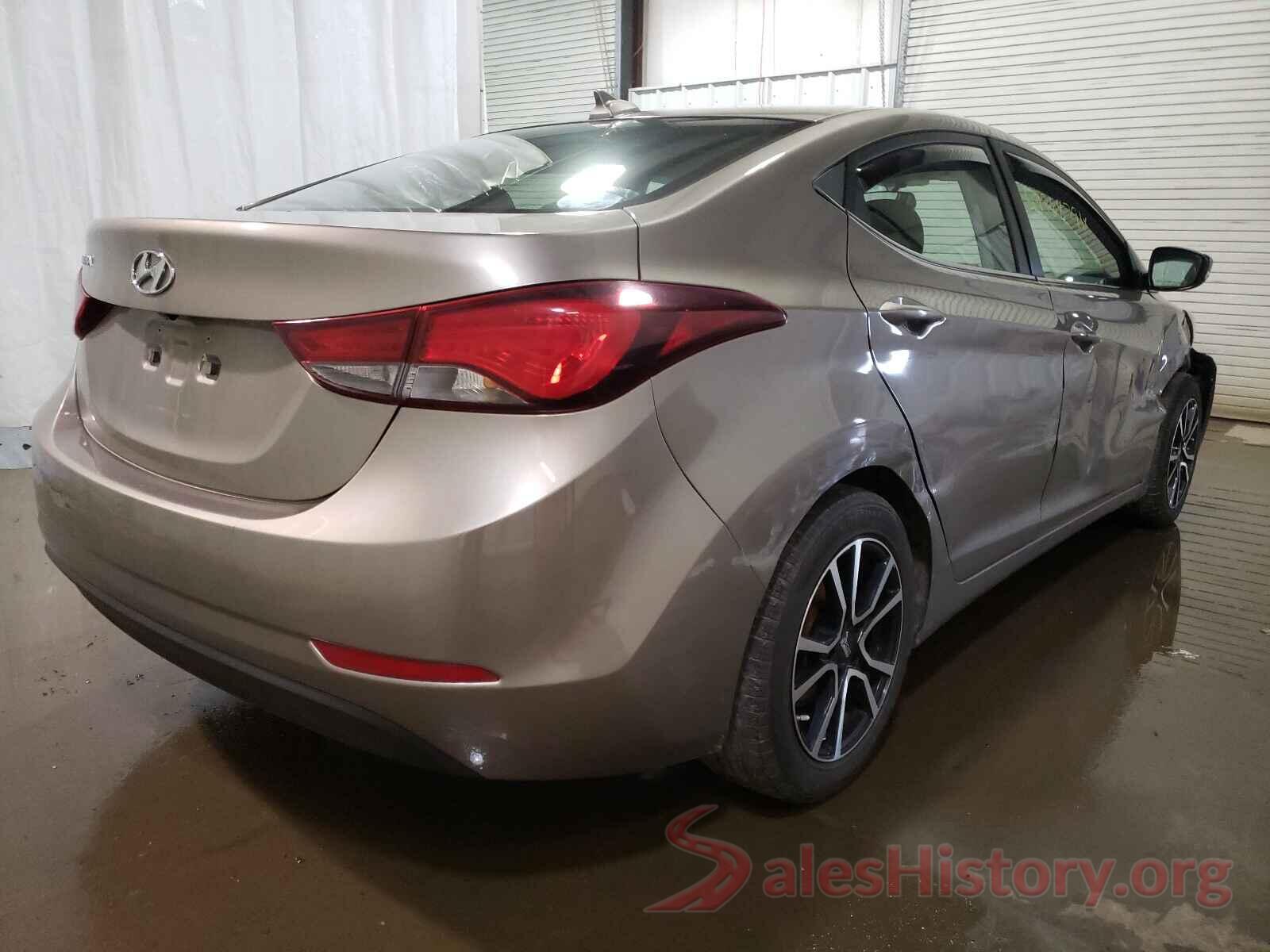 5NPDH4AE3GH679464 2016 HYUNDAI ELANTRA