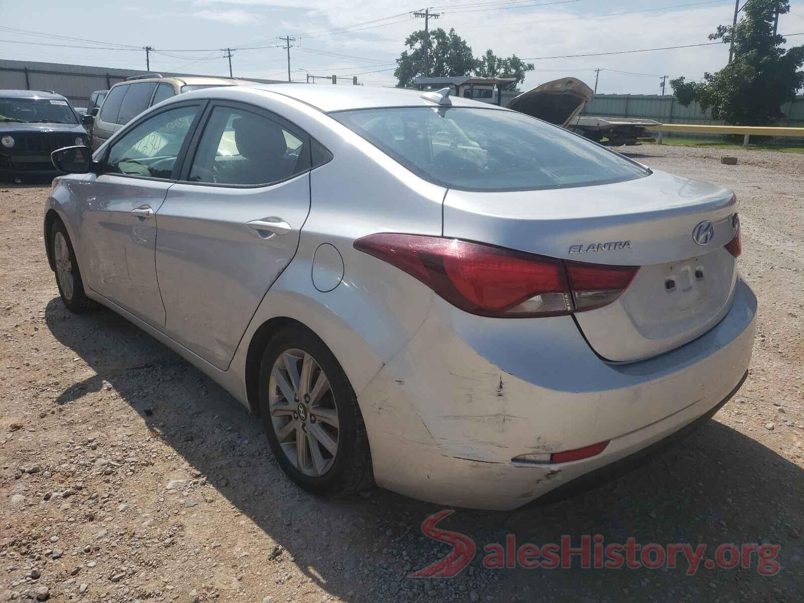 5NPDH4AE2GH719971 2016 HYUNDAI ELANTRA