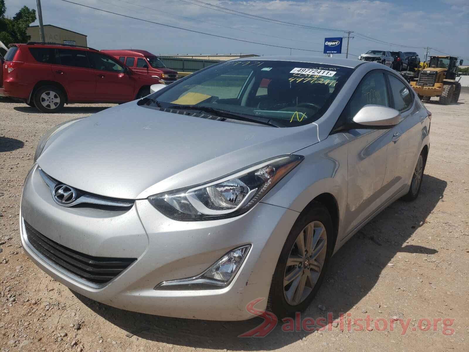 5NPDH4AE2GH719971 2016 HYUNDAI ELANTRA