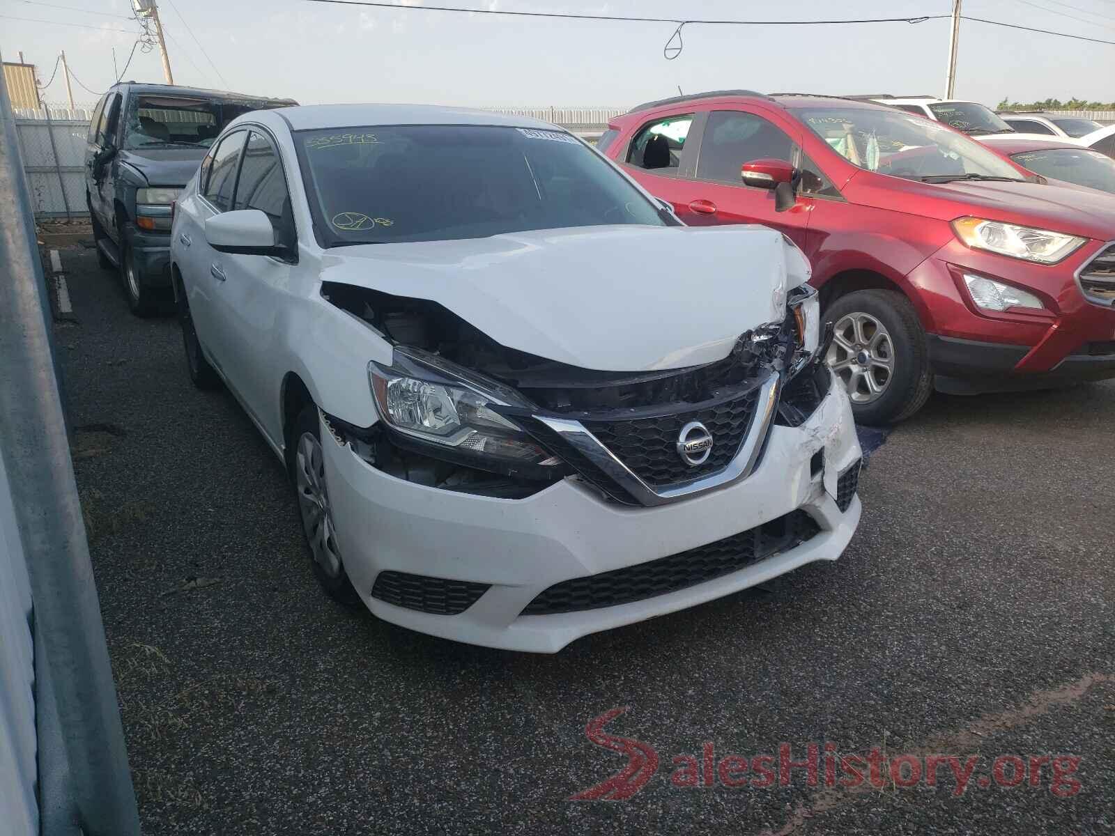 3N1AB7AP8KY335943 2019 NISSAN SENTRA