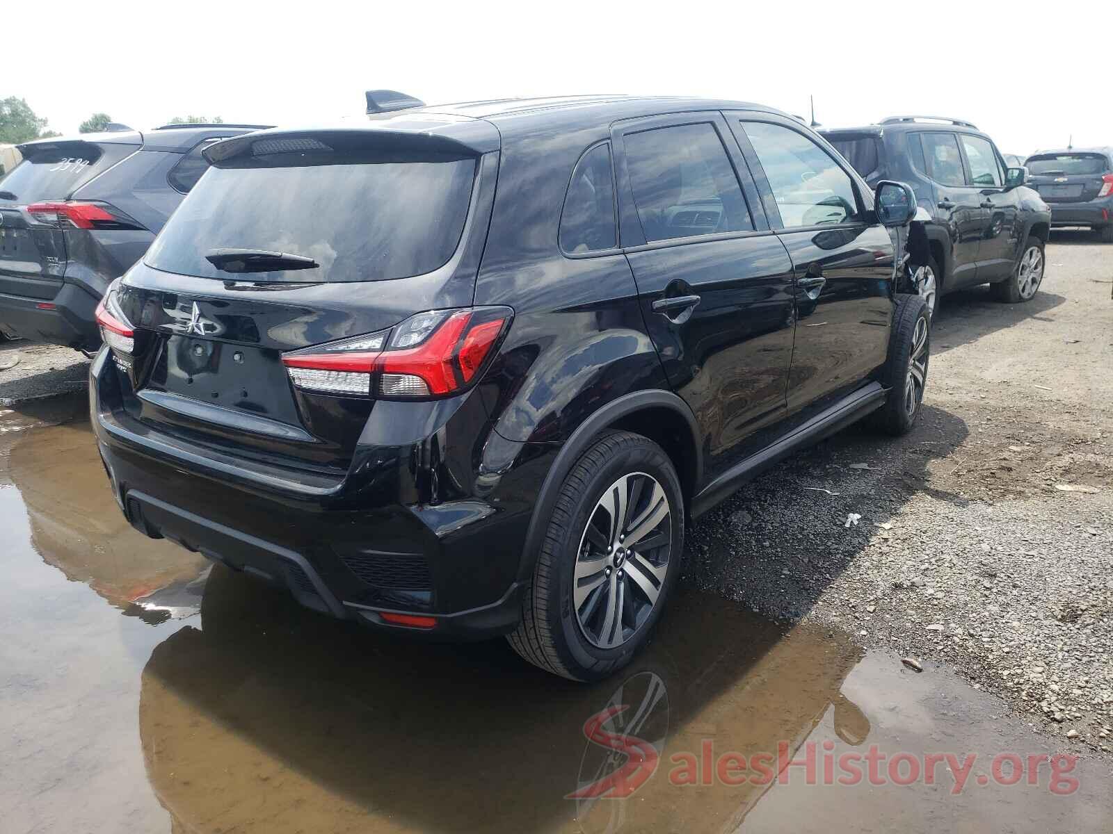 JA4APUAU3MU027680 2021 MITSUBISHI OUTLANDER