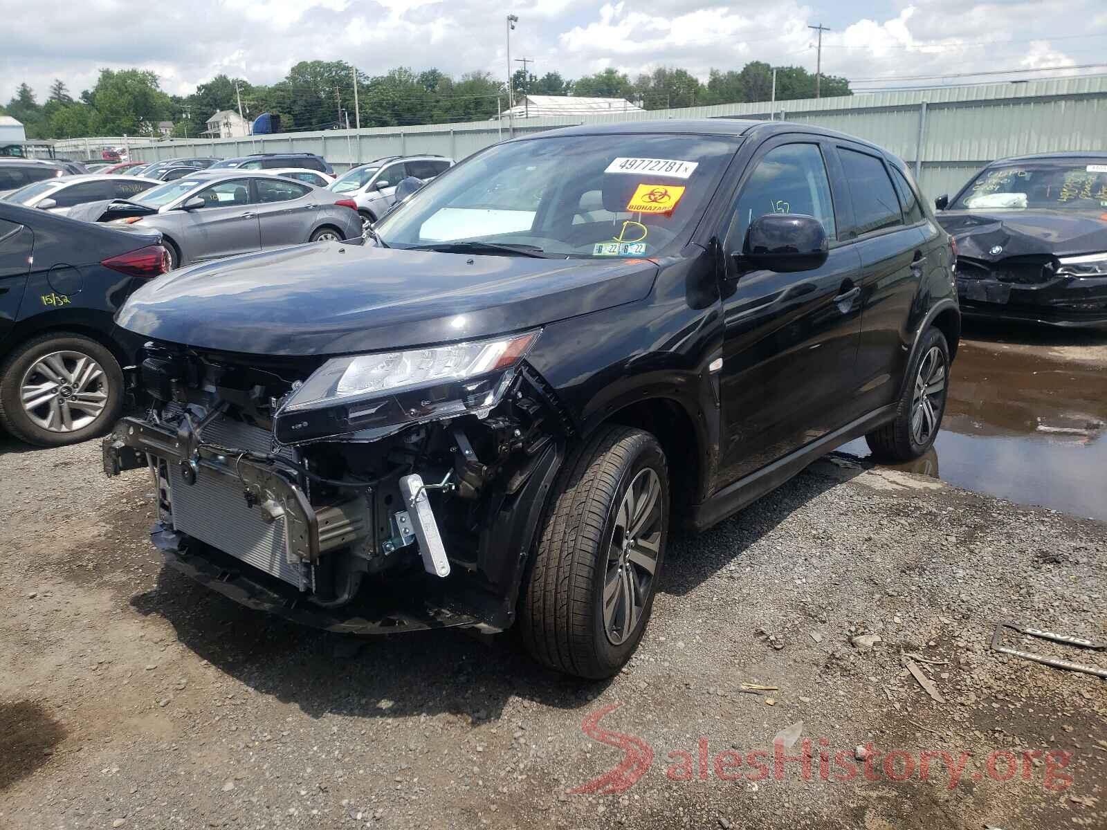 JA4APUAU3MU027680 2021 MITSUBISHI OUTLANDER