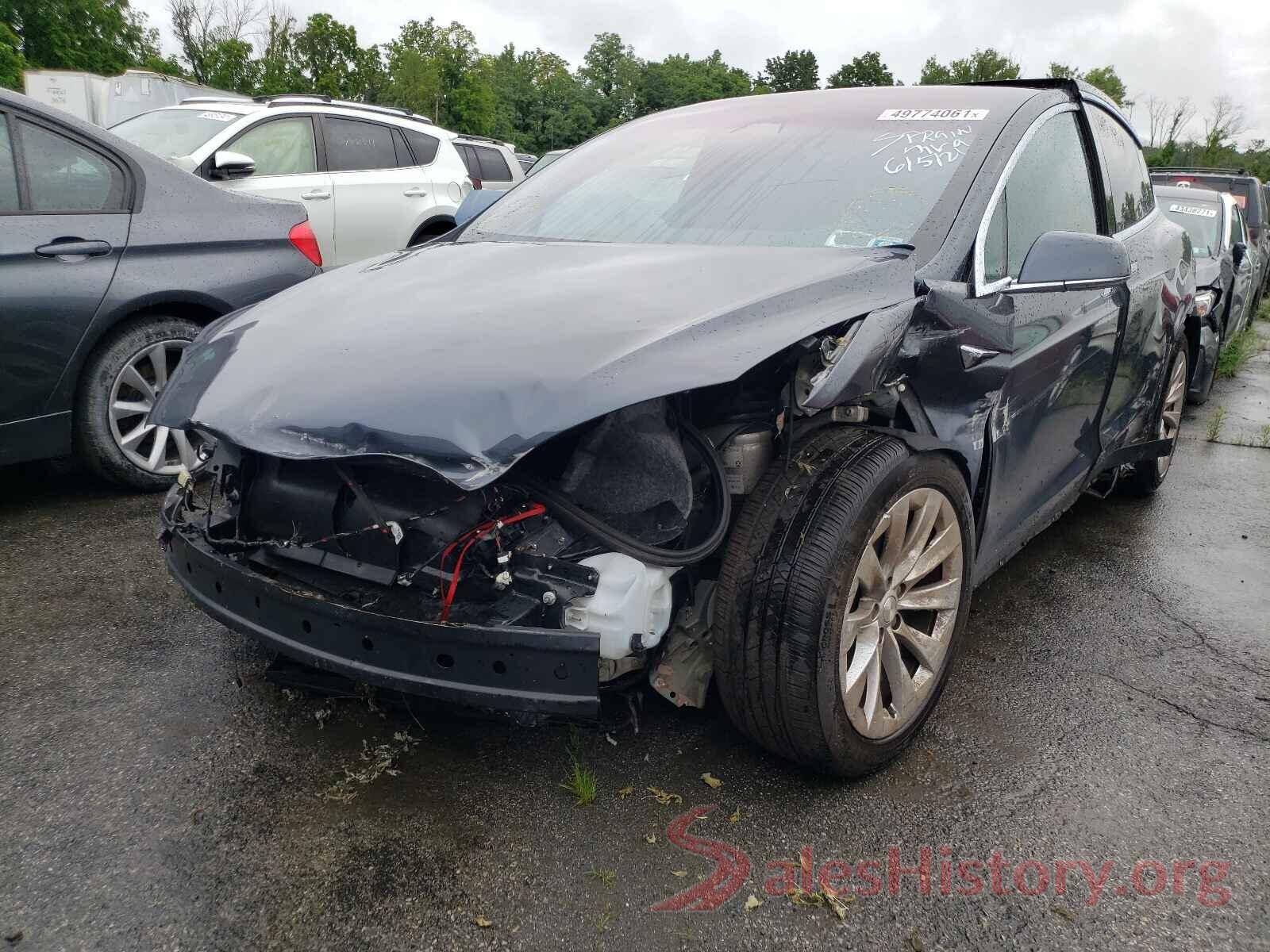 5YJXCBE20HF065813 2017 TESLA MODEL X