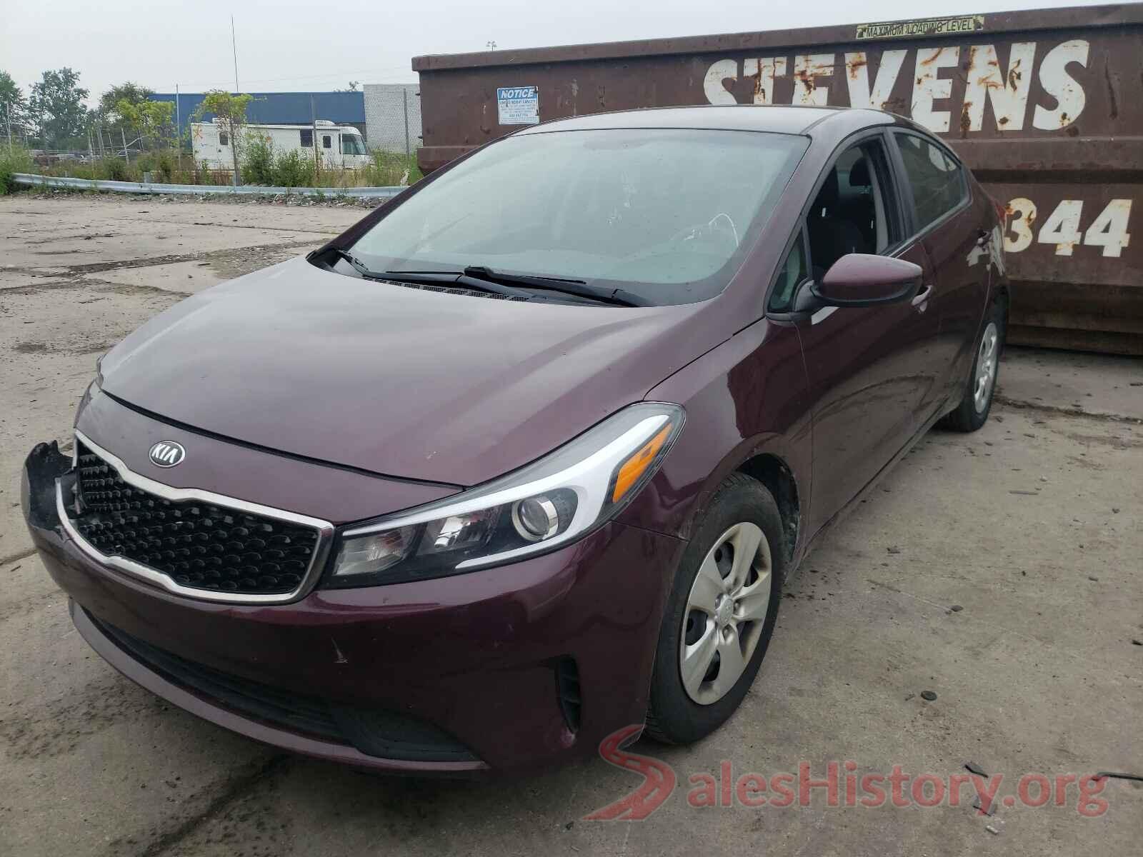 3KPFK4A77HE109999 2017 KIA FORTE