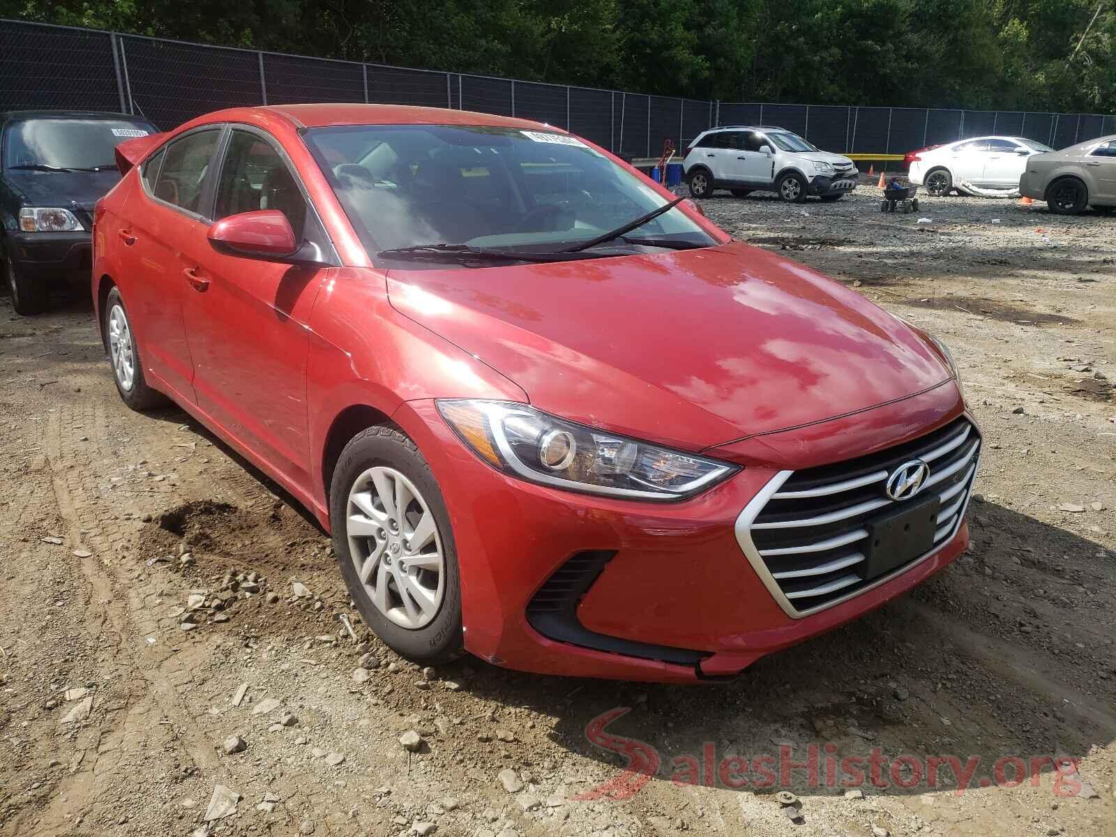 5NPD74LF9HH207053 2017 HYUNDAI ELANTRA