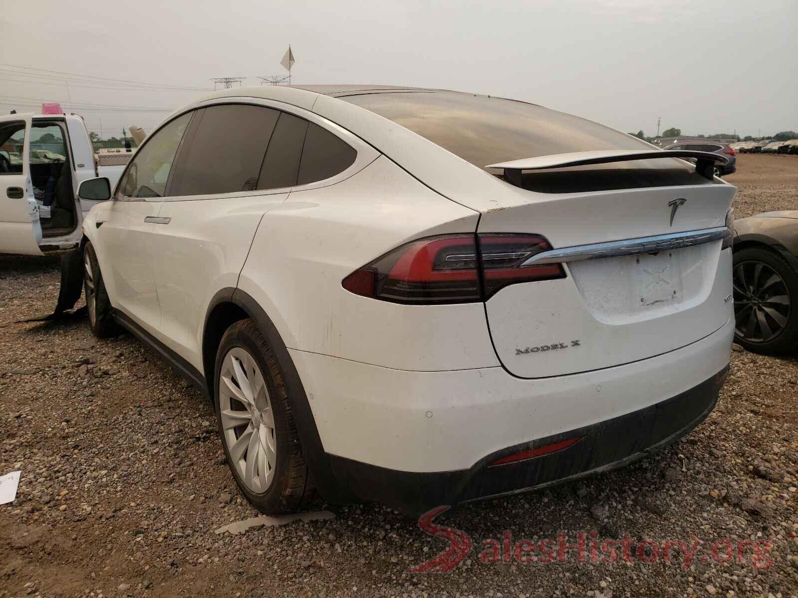 5YJXCBE20HF058182 2017 TESLA MODEL X