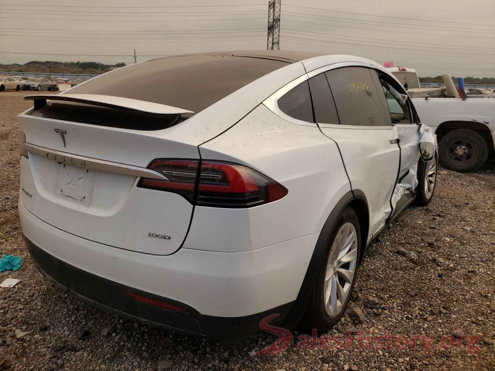 5YJXCBE20HF058182 2017 TESLA MODEL X