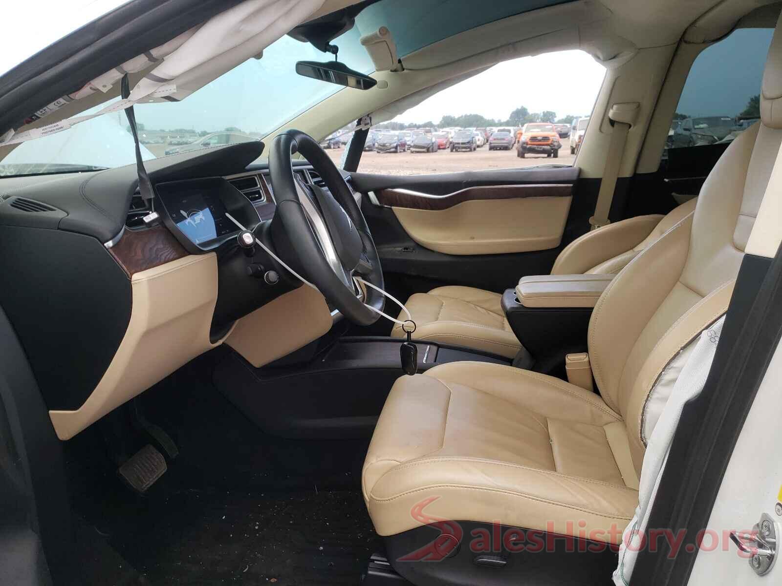 5YJXCBE20HF058182 2017 TESLA MODEL X