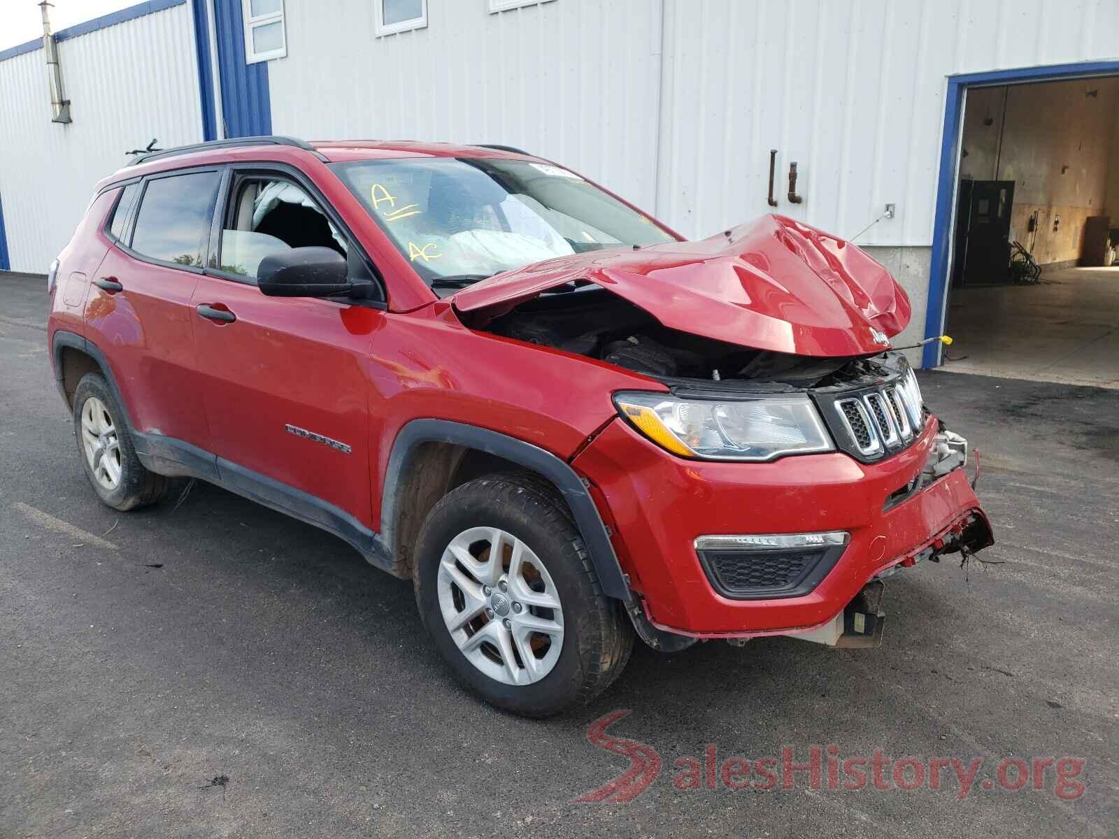 3C4NJDAB2JT107436 2018 JEEP COMPASS