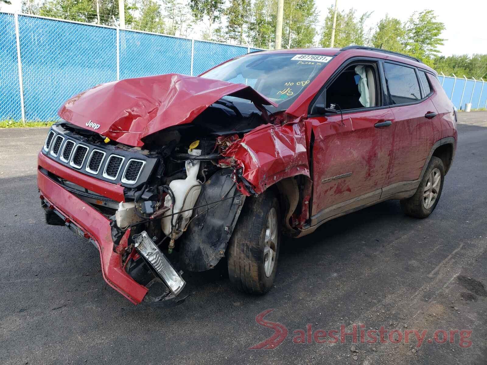 3C4NJDAB2JT107436 2018 JEEP COMPASS