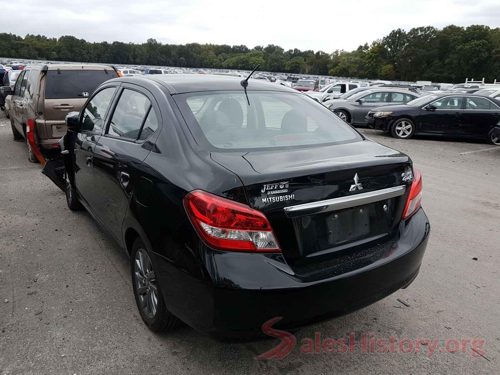 ML32F3FJXKHF03831 2019 MITSUBISHI MIRAGE