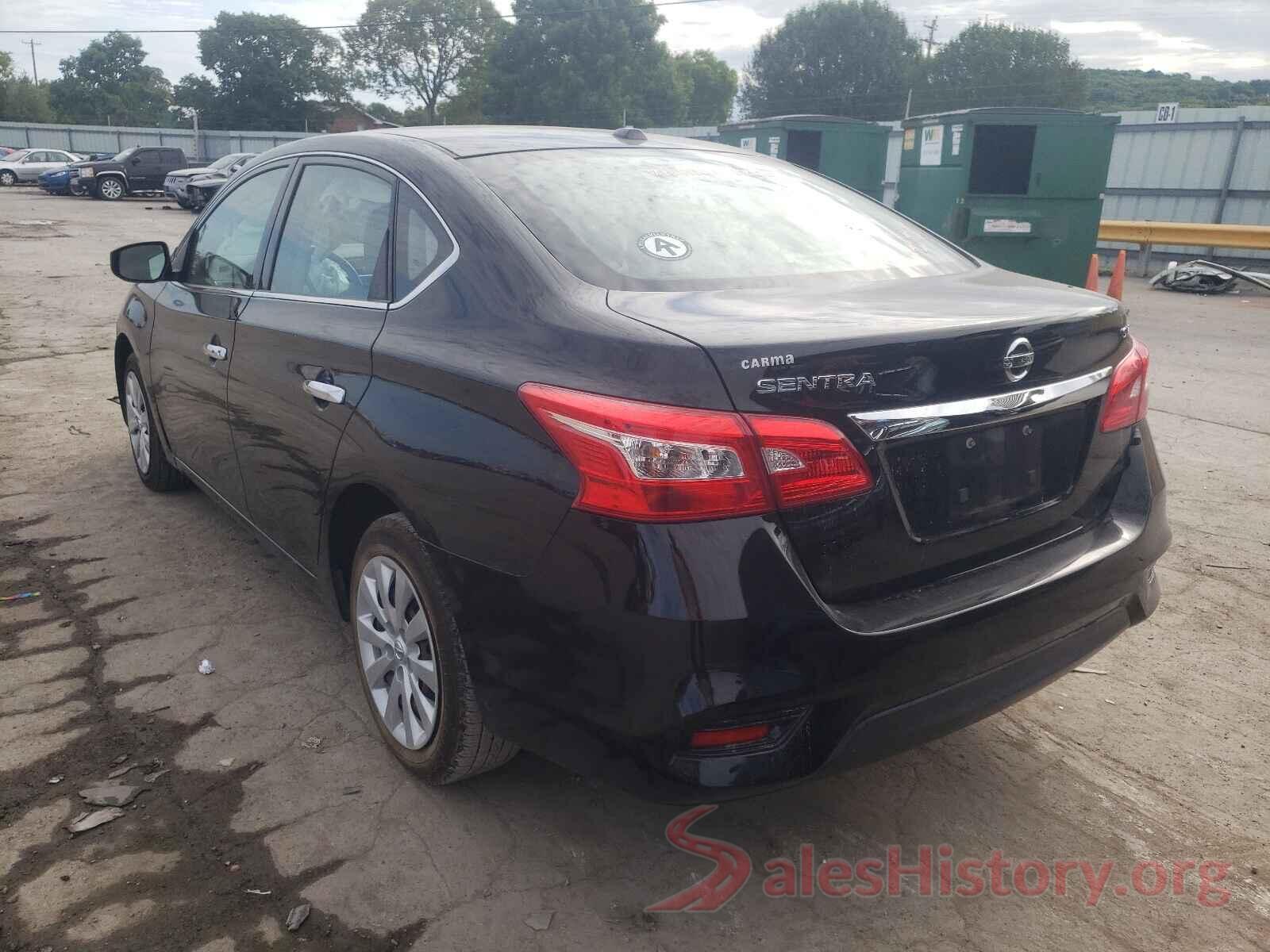 3N1AB7AP5GL677970 2016 NISSAN SENTRA