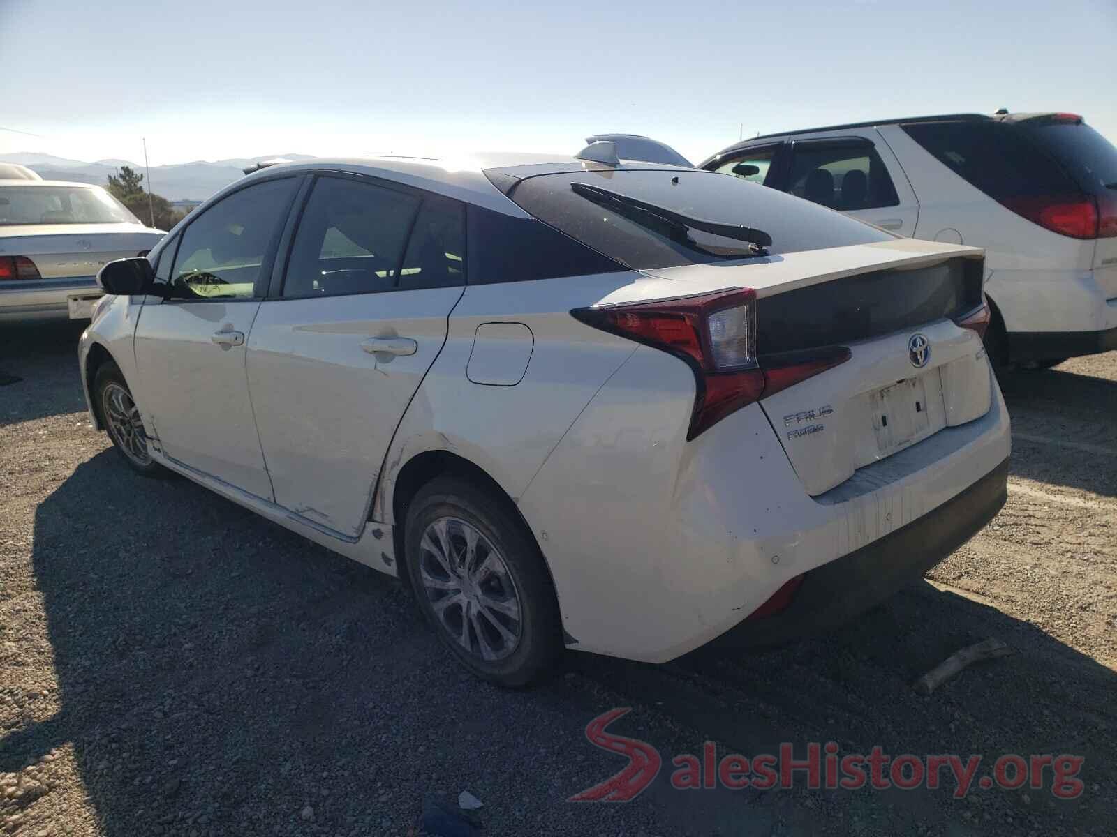 JTDL9RFU9L3016377 2020 TOYOTA PRIUS