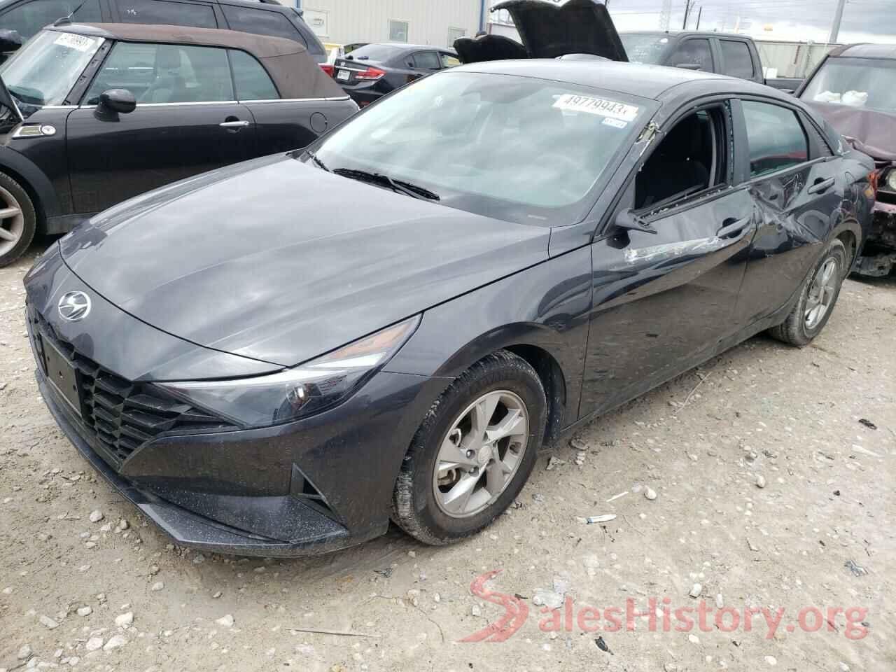 5NPLL4AG1MH040572 2021 HYUNDAI ELANTRA